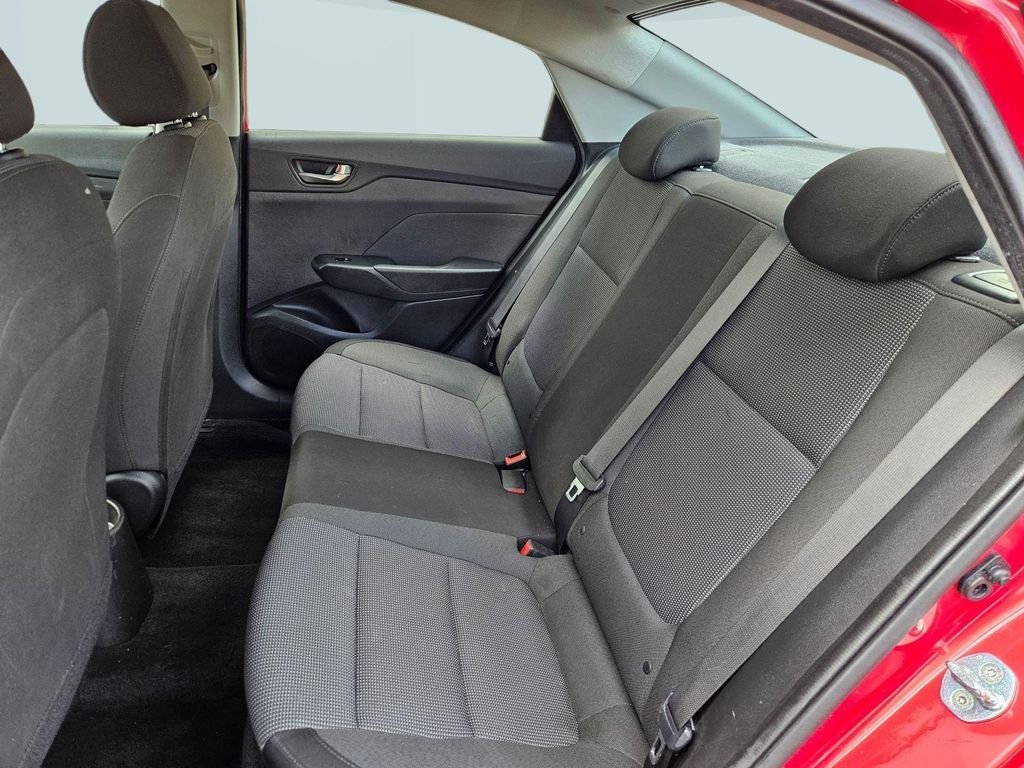Used 2021 Pomegranate Red Metallic Hyundai SE image 23