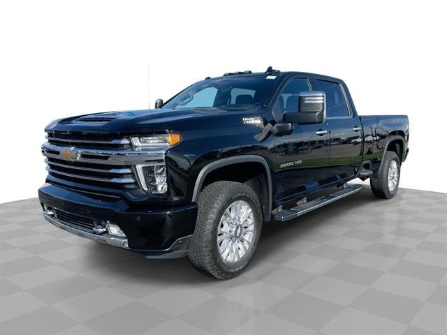 Black 2021 Chevrolet Silverado 2500HD High Country Crew Cab 4WD Pickup Truck Four-Wheel Drive