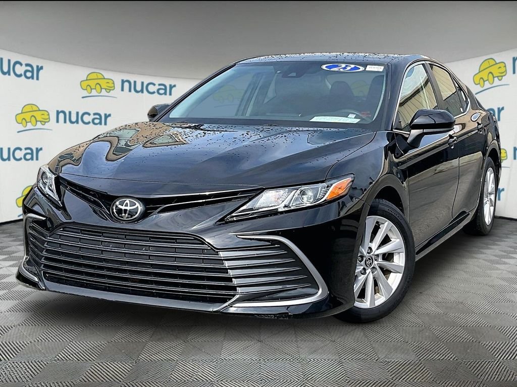 Used 2023 Black Toyota LE image 3