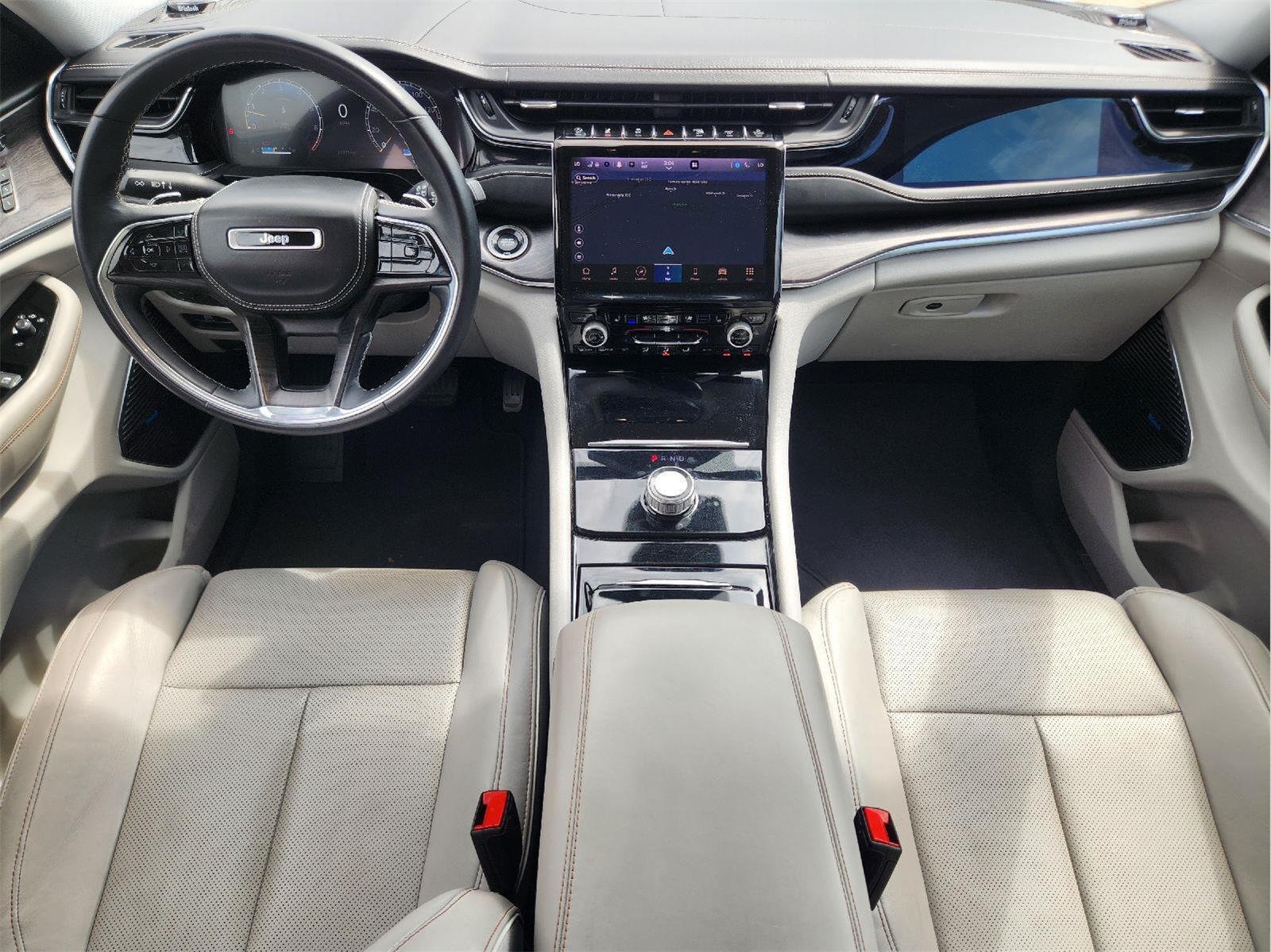 Used 2022 Bright White Clearcoat Jeep Overland image 26