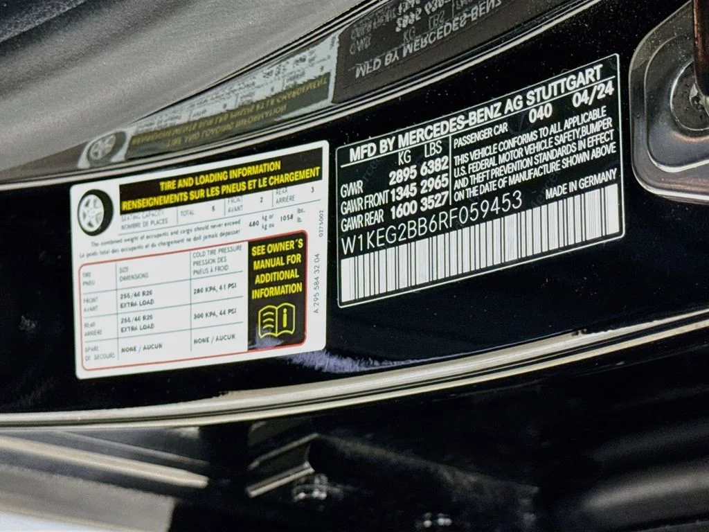 Used 2024 Black Mercedes-Benz 350+ Sedan image 32