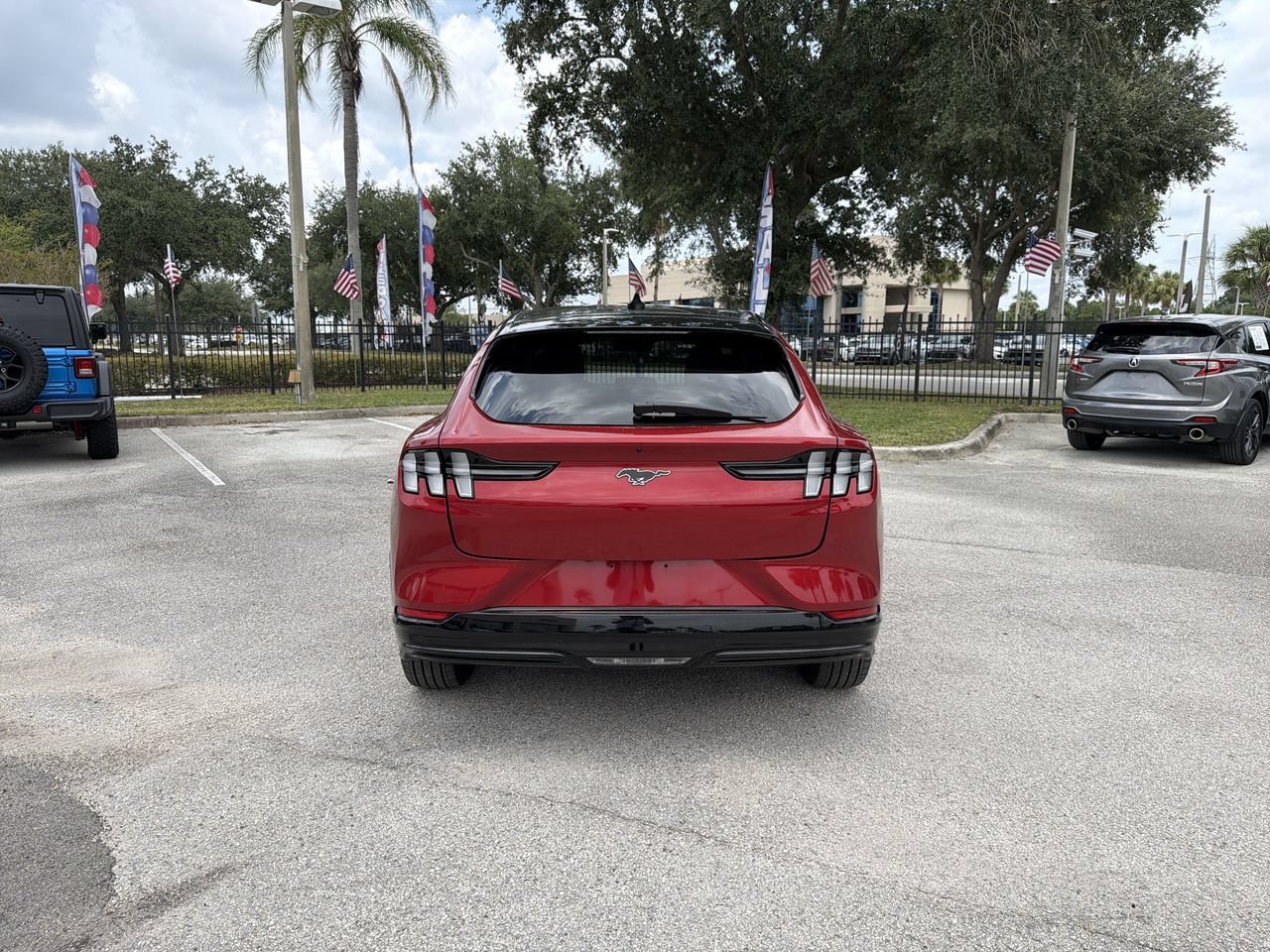 Certified Used 2023 Red Metallic Ford Premium image 4