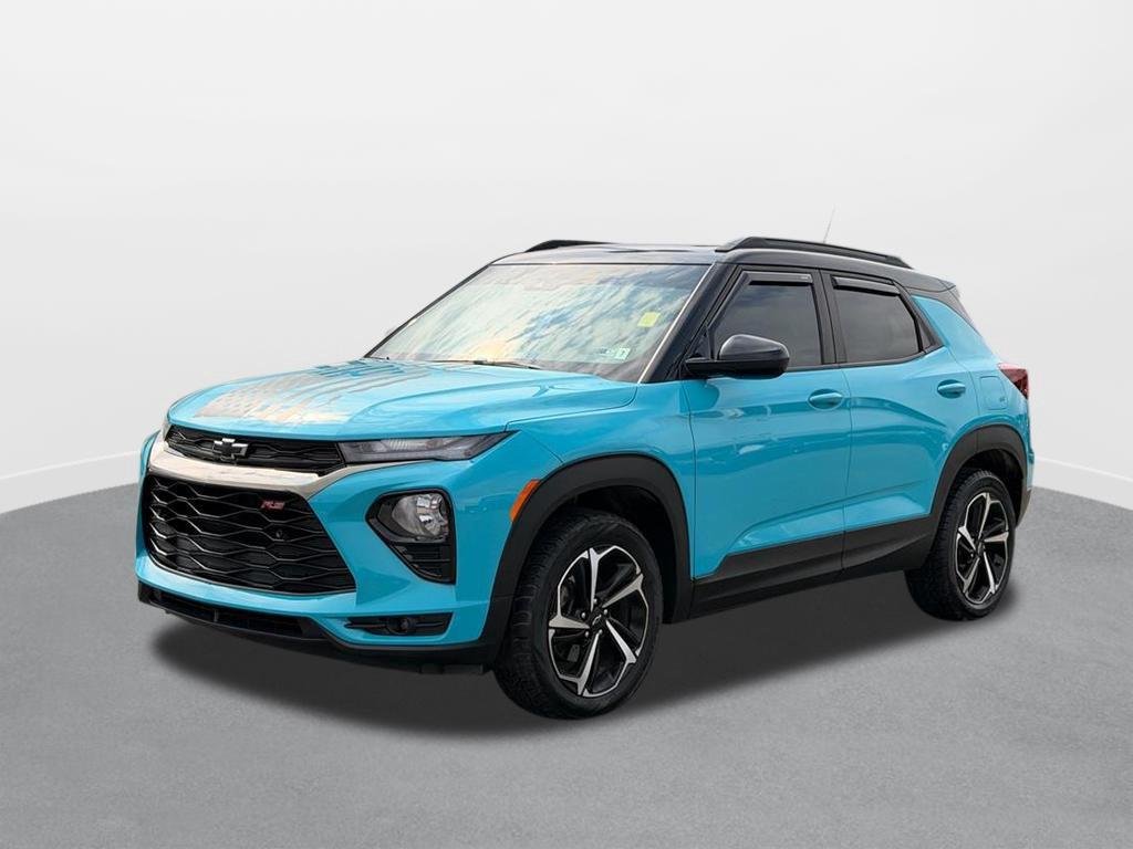 Used 2021 Oasis Blue Chevrolet RS image 1