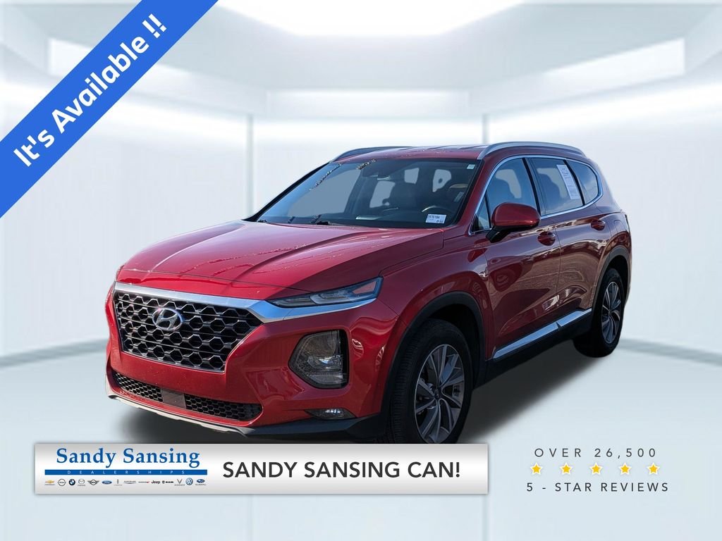 Used 2020 Red Hyundai SEL image 1