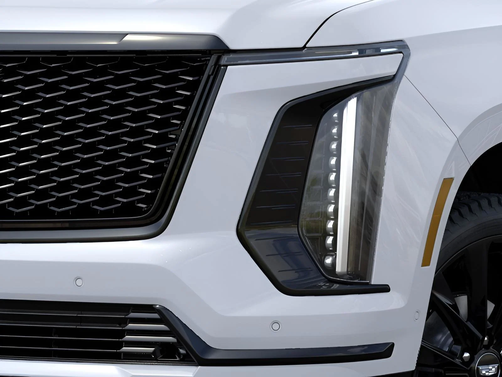 New 2026 Vibrant White Tricoat Cadillac Platinum Sport image 36