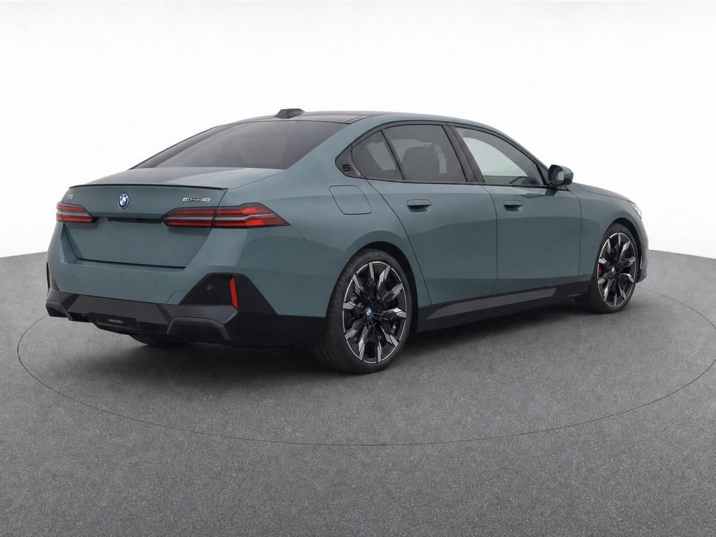 Certified Used 2024 Green Metallic BMW eDrive40 image 3