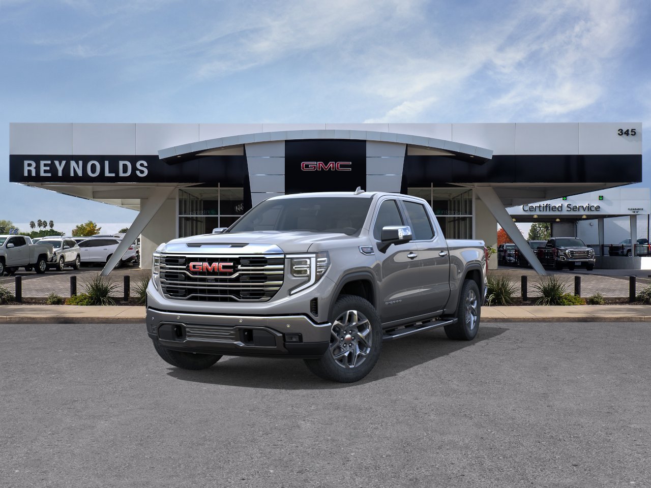 New 2026 Sterling Metallic GMC SLT image 8