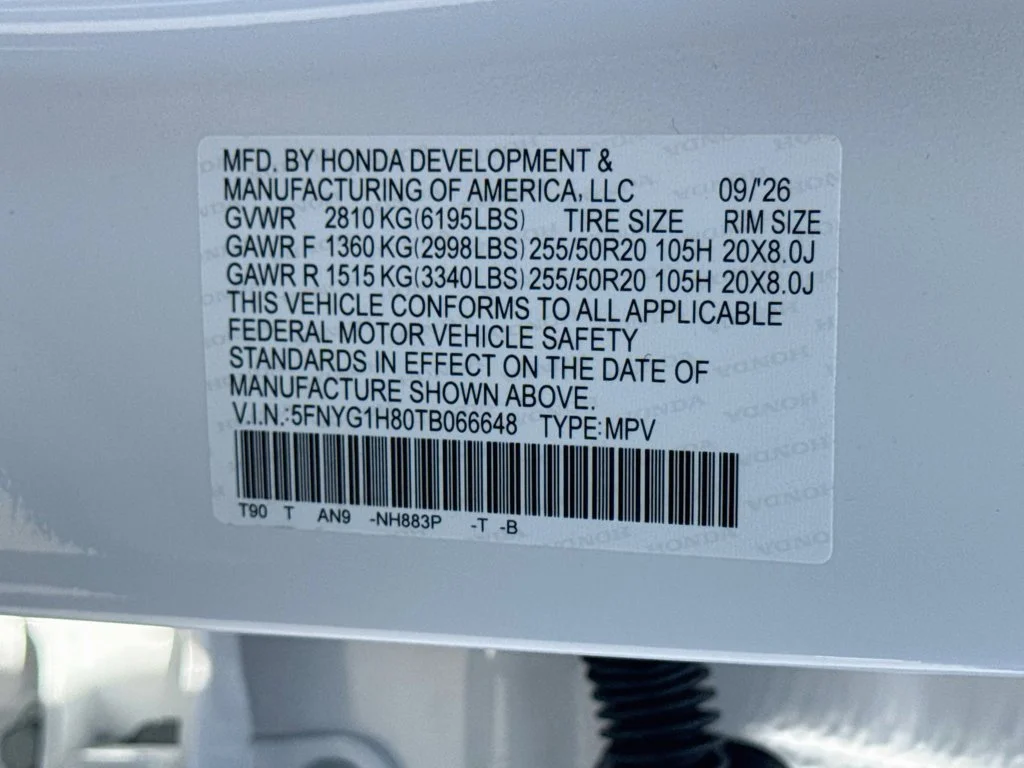 New 2026 Platinum White Pearl Honda Elite image 37