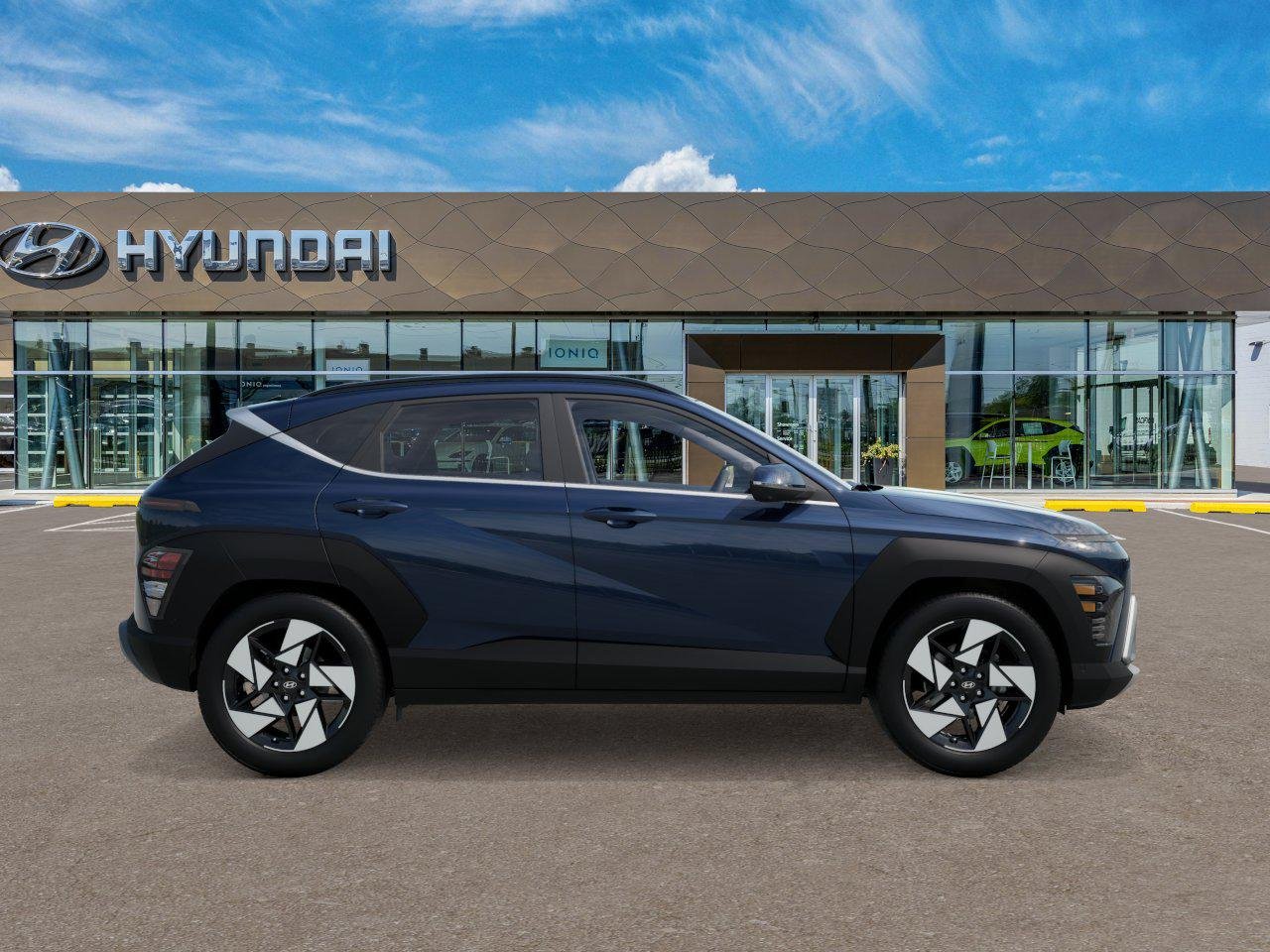 New 2027 Denim Blue Pearl Hyundai Limited FWD image 7