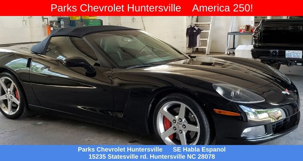 Used 2005 Black Chevrolet 2DR CONV image 1
