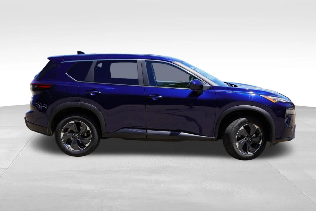 Certified Used 2025 Deep Ocean Blue Pearl Nissan SV image 3