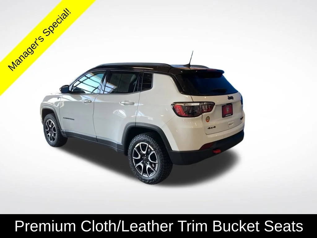 Used 2025 White Jeep Trailhawk image 19