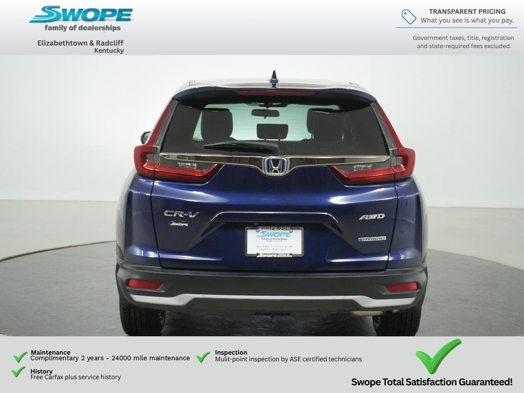Used 2022 Obsidian Blue Pearl Honda EX image 4