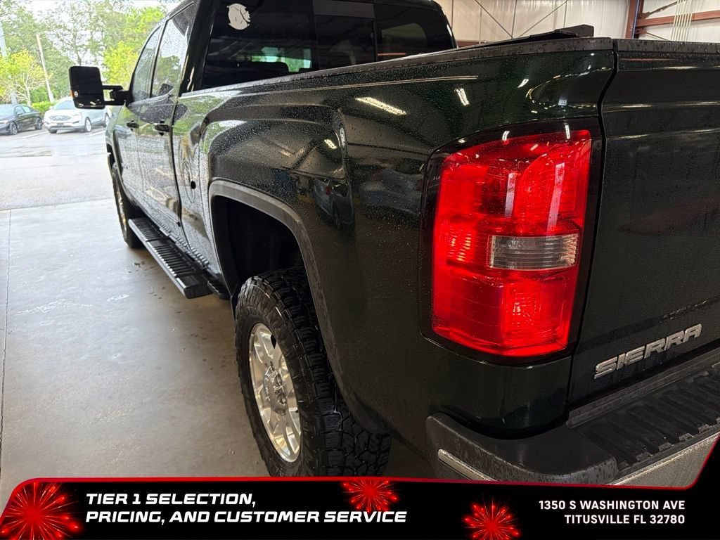 Used 2015 EMERALD GREEN METALLIC GMC SLE image 5