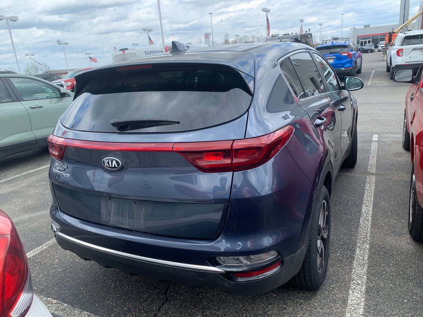 Used 2020 Kia Sportage LX with VIN KNDPMCAC8L7666970 for sale in Triadelphia, WV