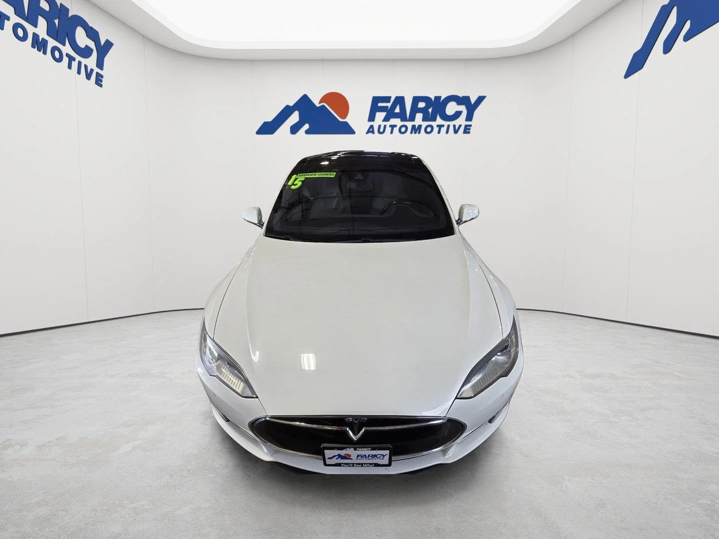 Used 2015 White Tesla P85D image 19