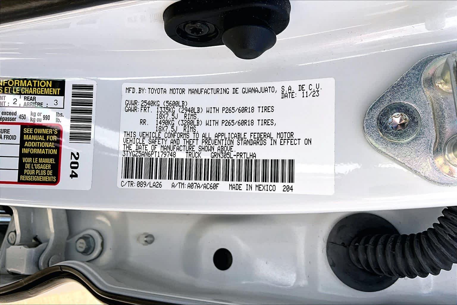 Used 2023 Wind Chill Pearl Toyota Limited image 36