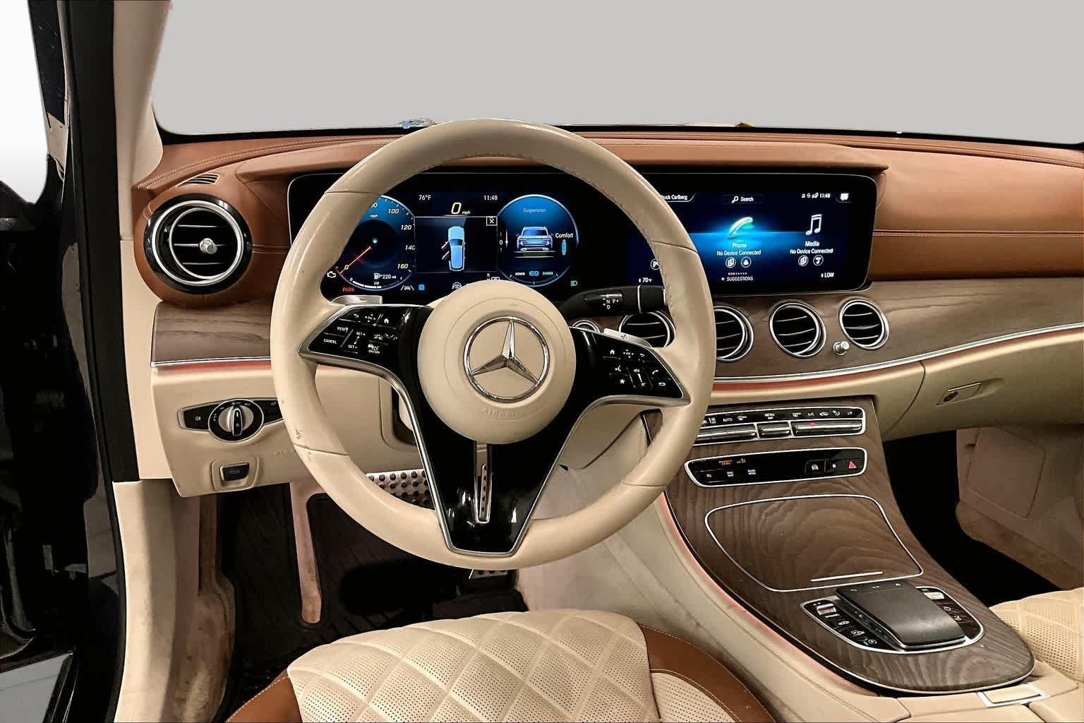 Used 2022 Nautical Blue Metallic Mercedes-Benz E 450 image 16