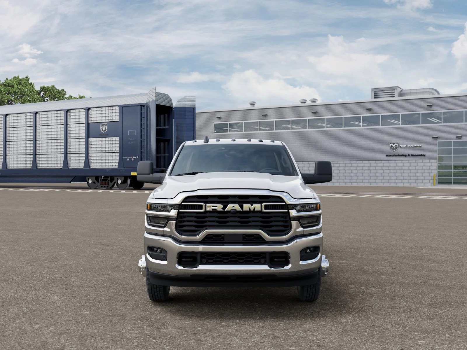 New 2026 Bright White Clear-Coat Exterior Paint RAM TRADESMAN image 6