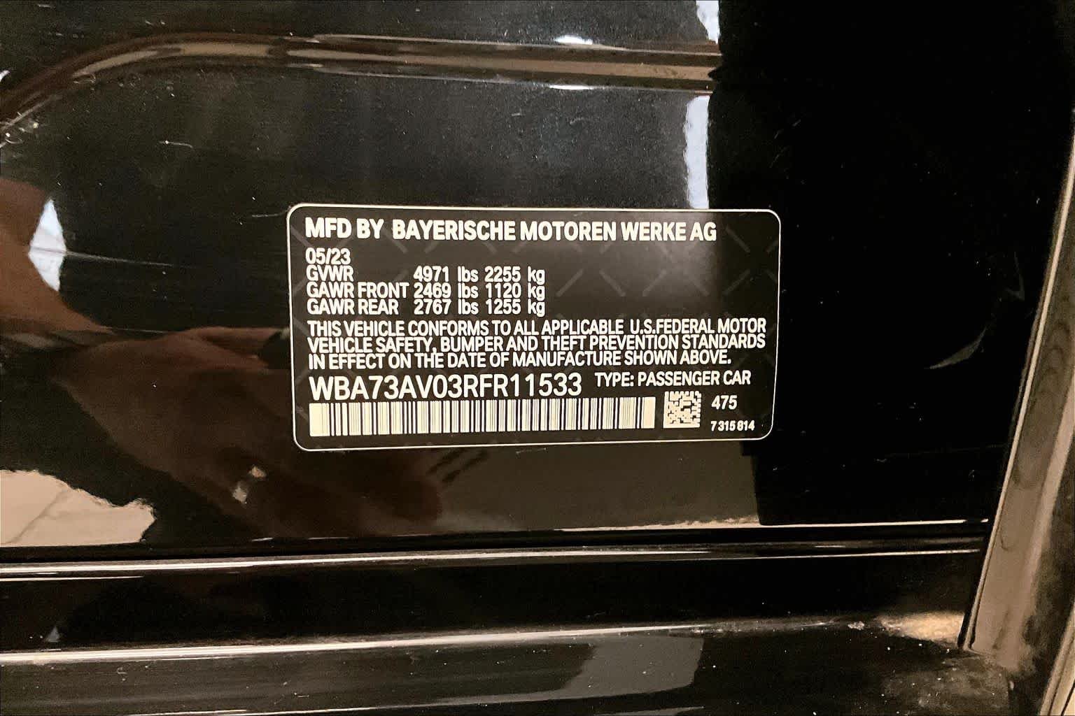 Used 2024 Black Sapphire Metallic BMW 430i xDrive image 30