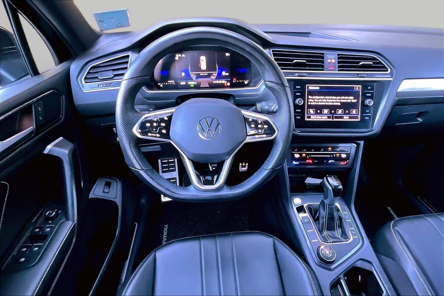 Used 2024 Deep Black Pearl Volkswagen SE R-Line Black image 6