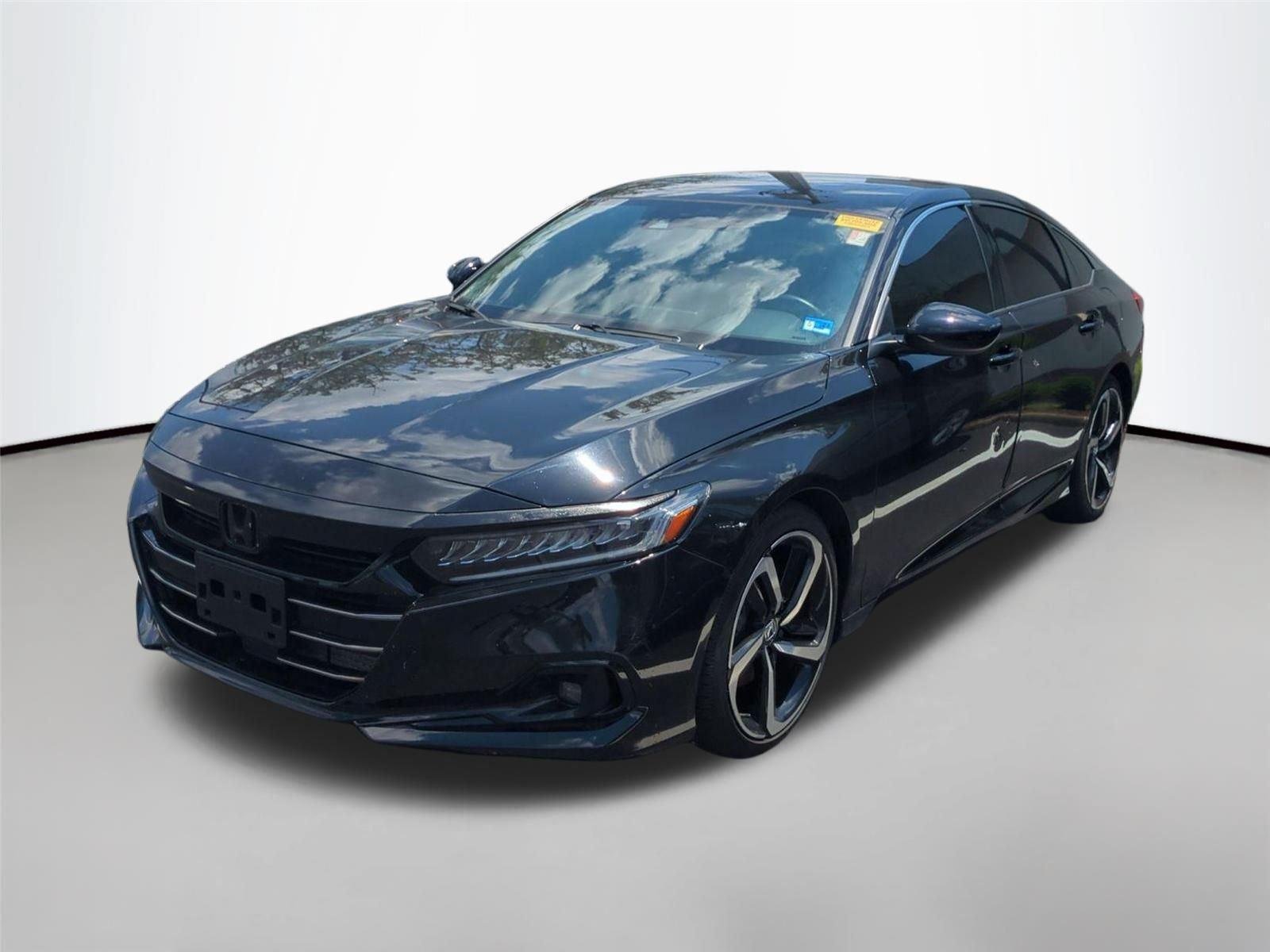 Used 2022 Crystal Black Pearl Honda Sport image 1