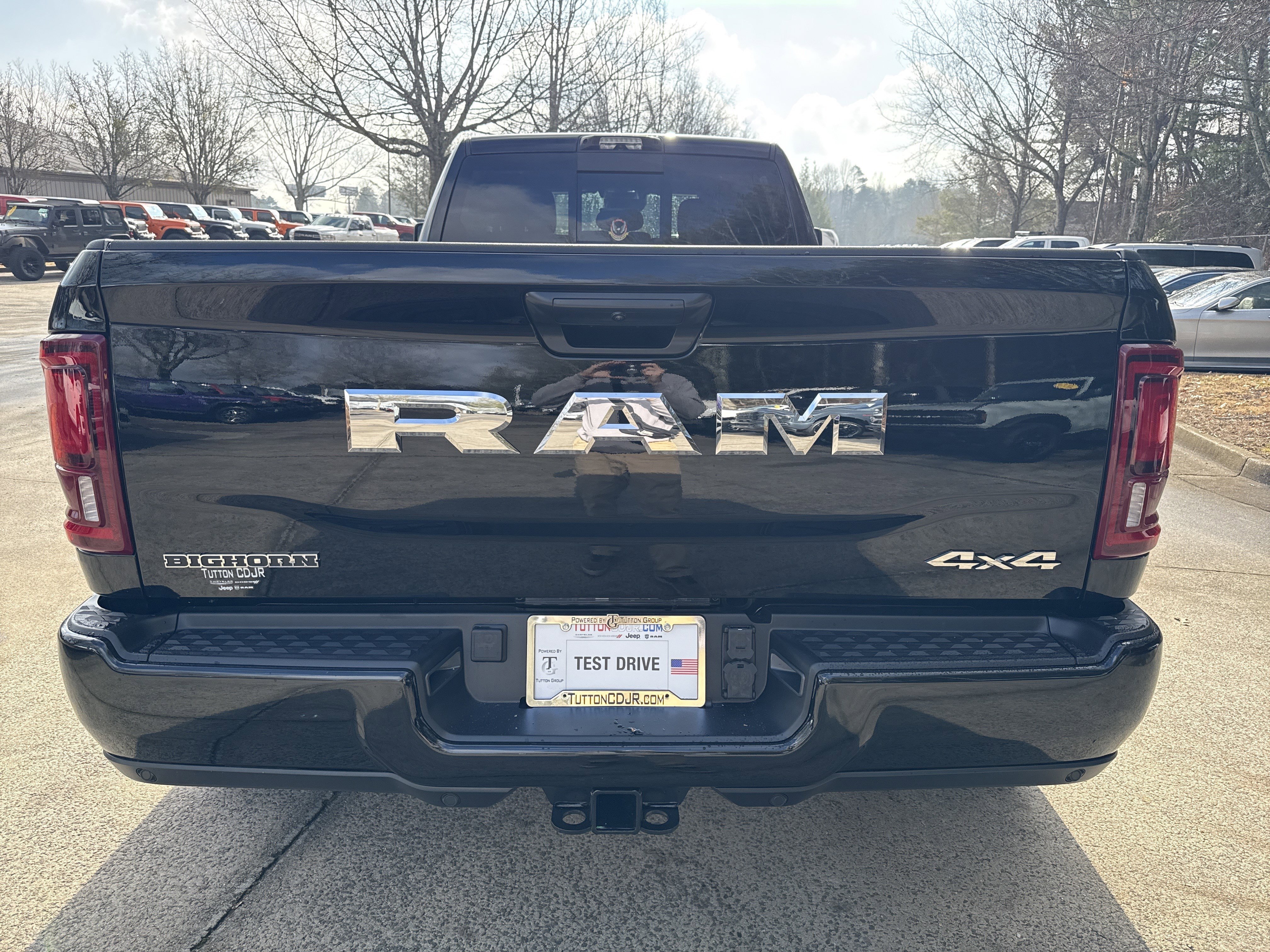 New 2026 Diamond Black Crystal Pearlcoat RAM Big Horn image 6