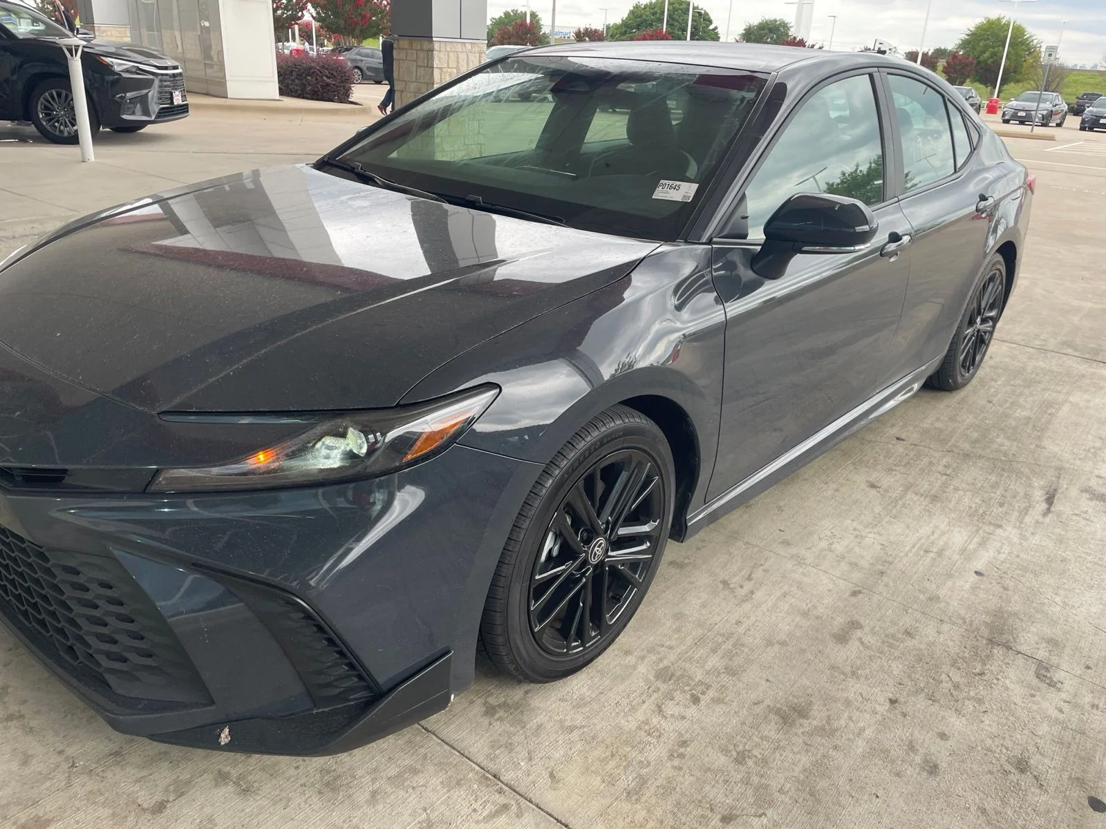 Used 2025 Black Toyota SE image 1