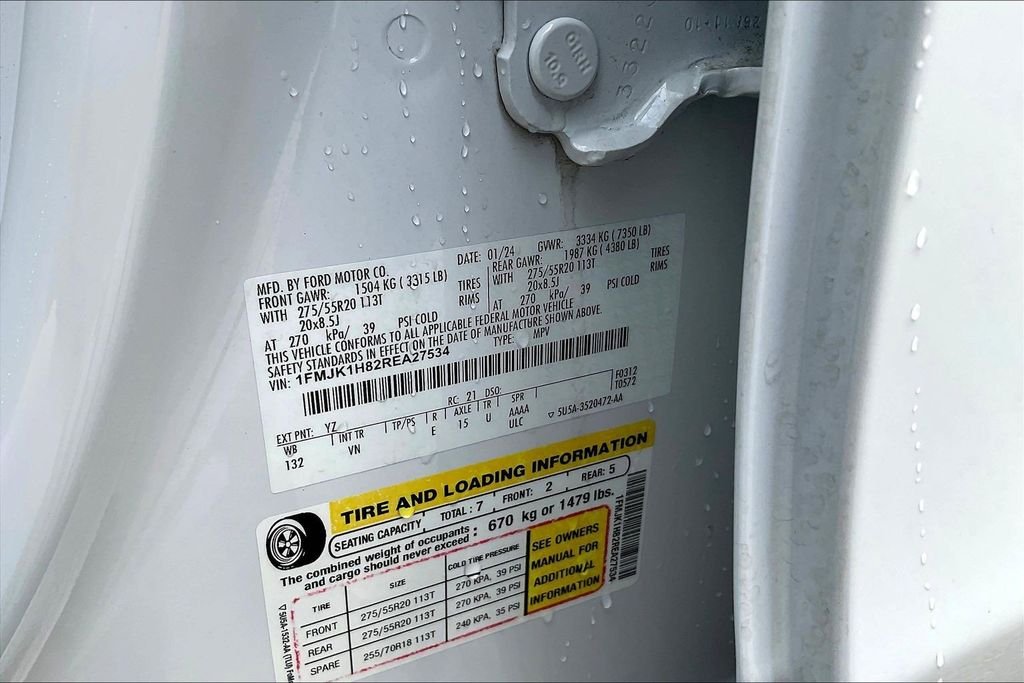 Certified Used 2024 Oxford White Ford XLT image 10