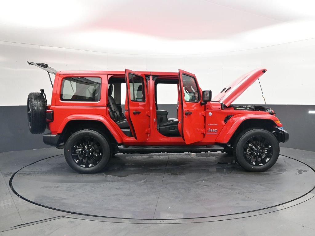 Used 2024 Red Jeep Sahara 4xe image 51