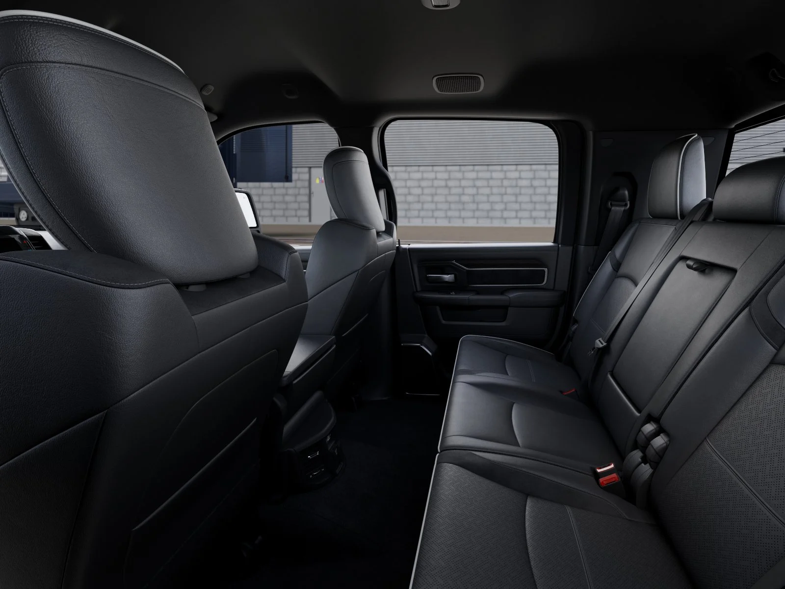 New 2026 Diamond Black Crystal Pearl-Coat Exterior Paint RAM Laramie image 49