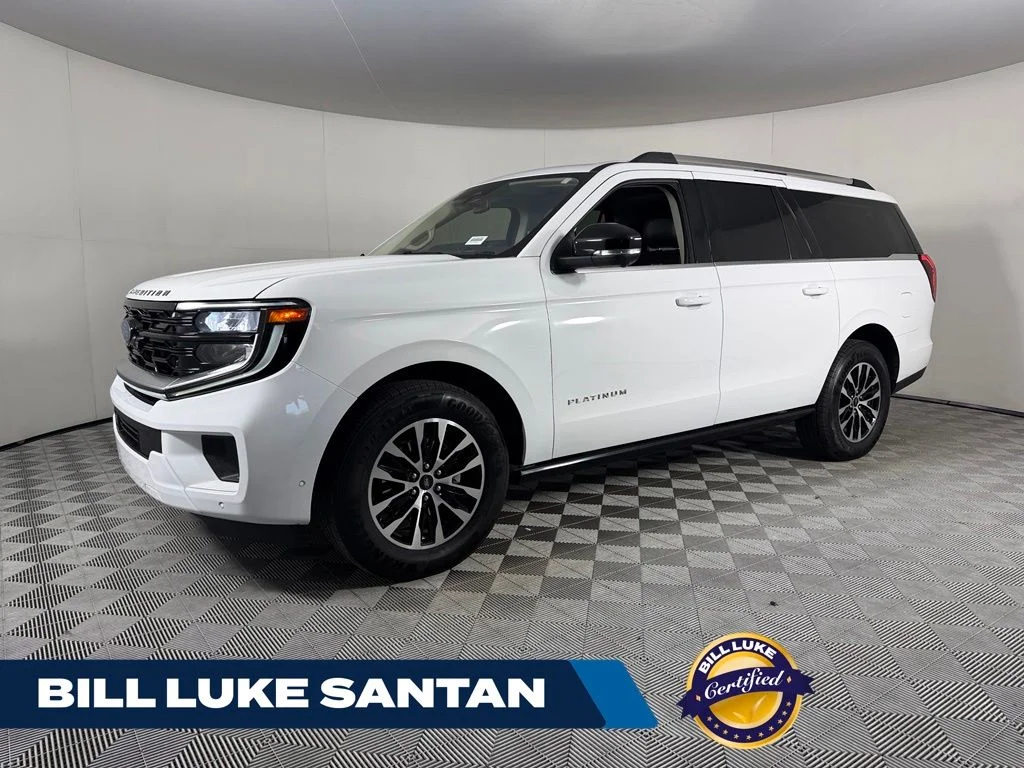 Certified Used 2025 White Ford Platinum image 1