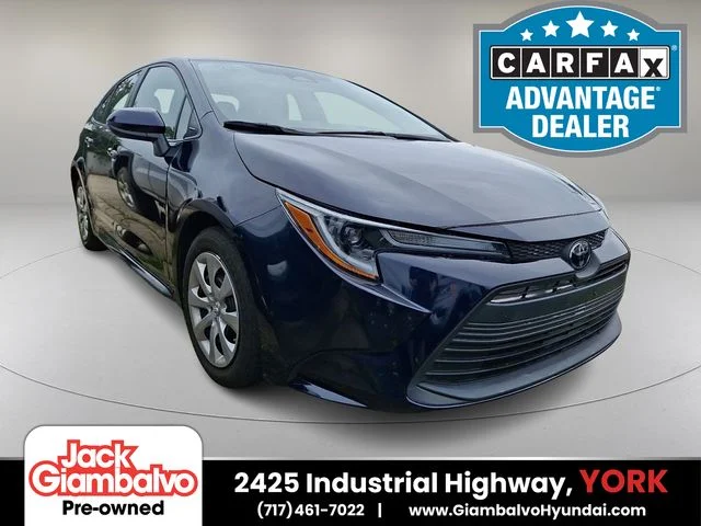 Used 2024 Blue Toyota LE image 1
