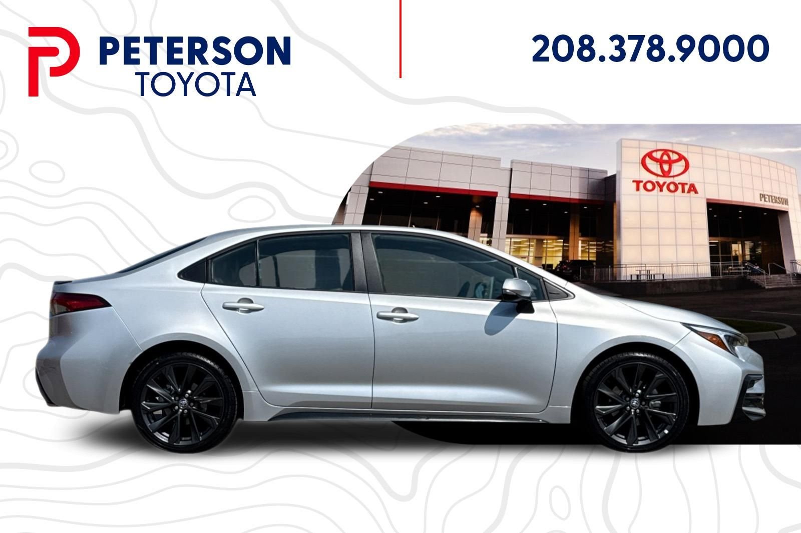 Used 2025 Silver Toyota XSE image 2