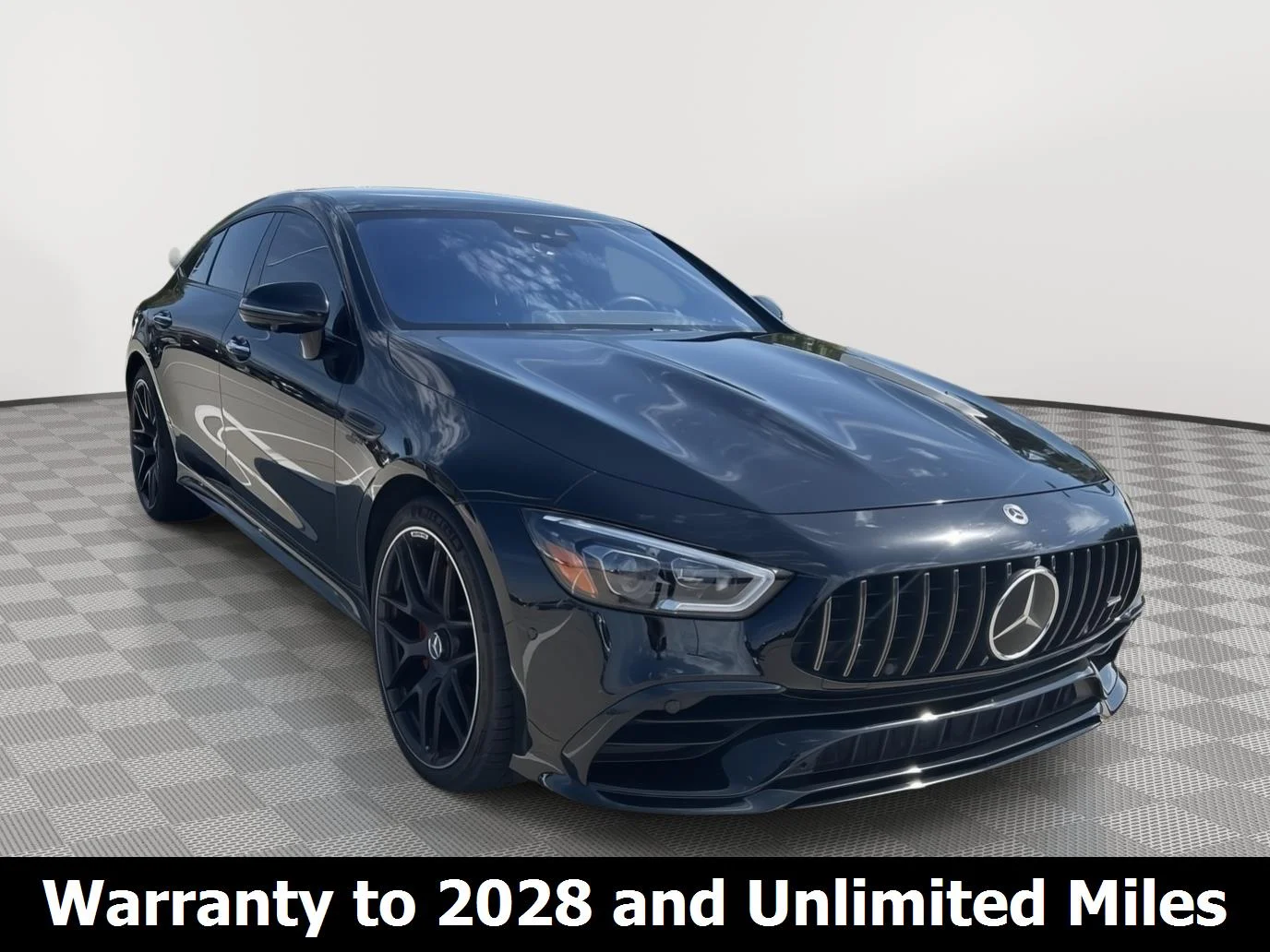 Certified Used 2022 Obsidian Black Metallic Mercedes-Benz AMG® GT 53 image 1