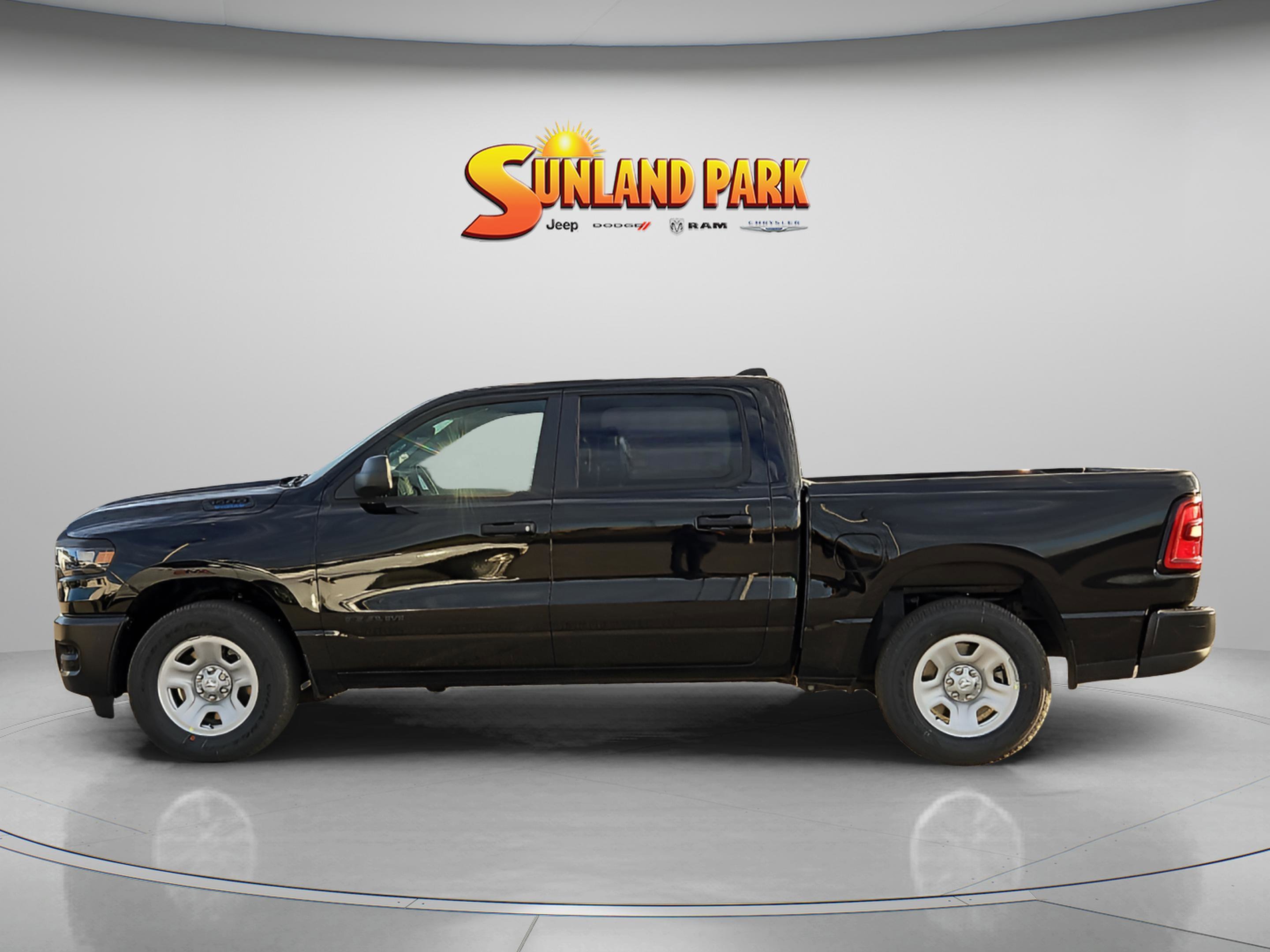 New 2026 Diamond Black Crystal Pearl-Coat Exterior Paint RAM Tradesman image 3