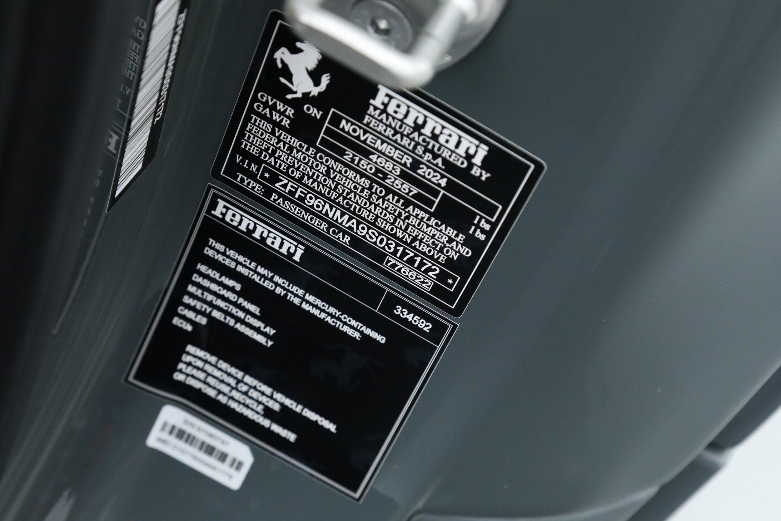Certified Used 2025 Grigio Medio Ferrari  image 42