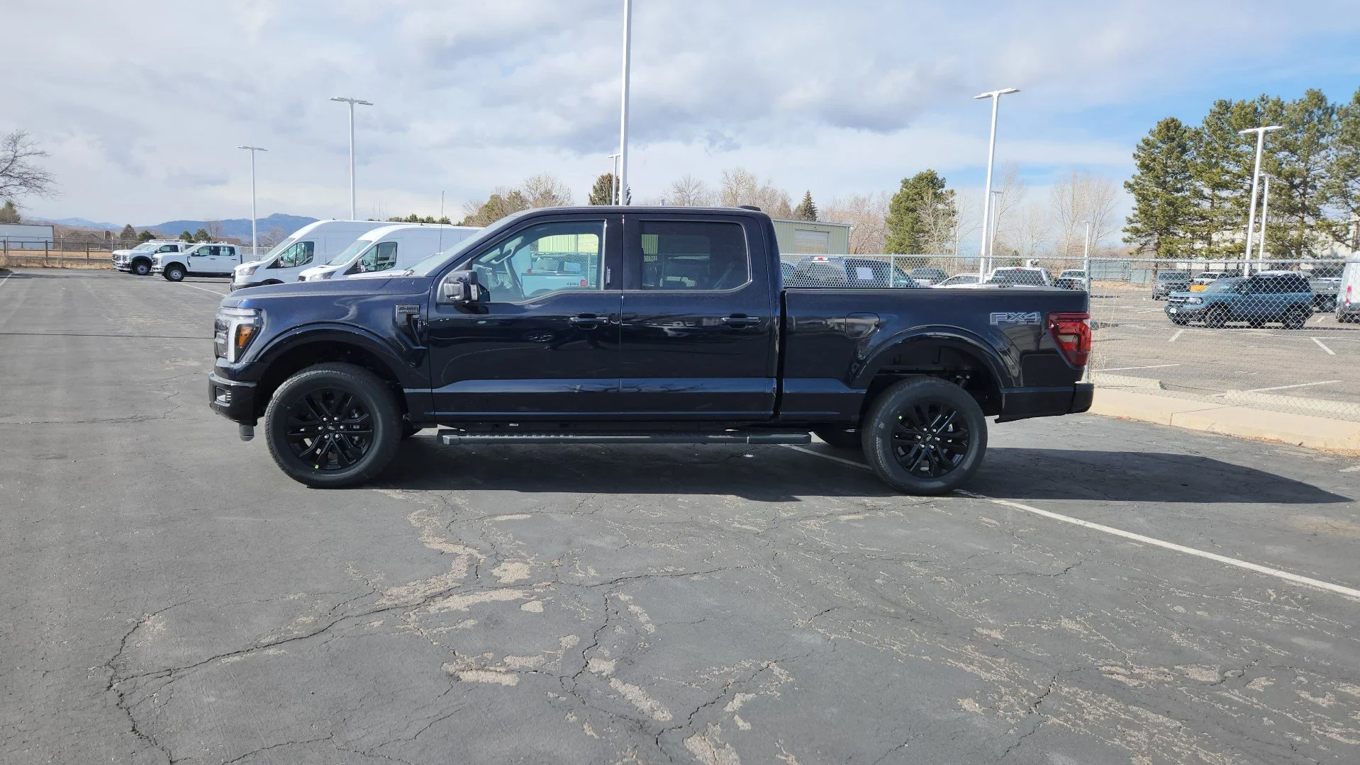 New 2026 Antimatter Blue Metallic Ford LARIAT image 6