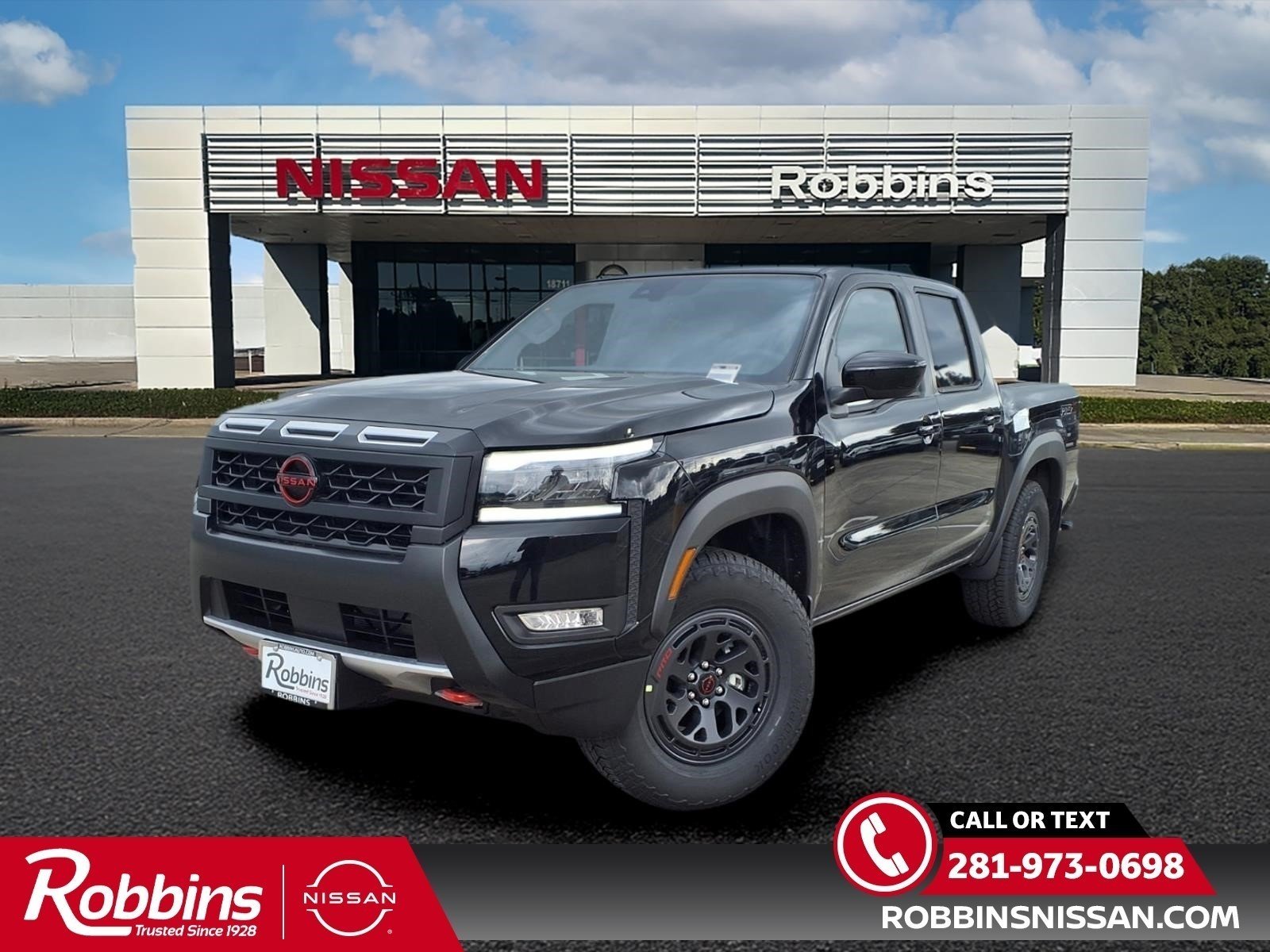 New 2026 Super Black Nissan Crew Cab PRO-X® image 1