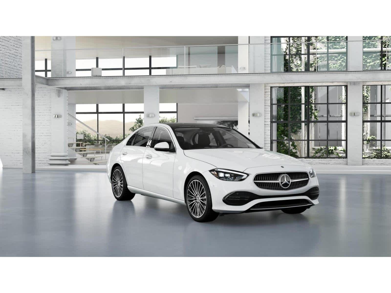 New 2027 Polar White Mercedes-Benz C 300 image 9