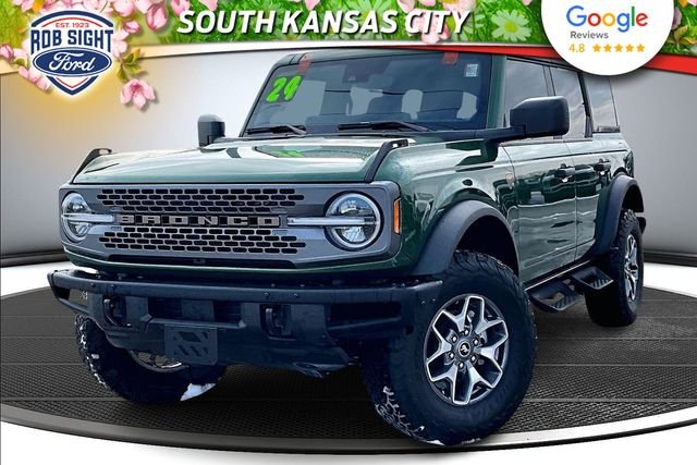 Used 2024 Ford Bronco 4-Door Badlands with VIN 1FMEE9BP6RLB54368 for sale in Kansas City