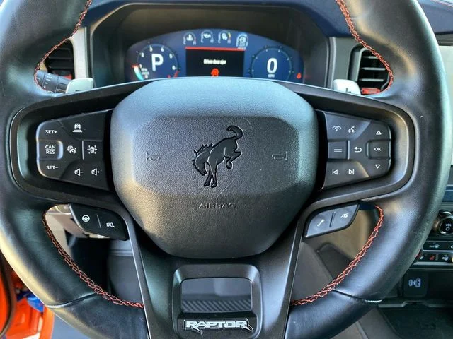 Used 2022 Velocity Blue Metallic Ford Raptor image 20