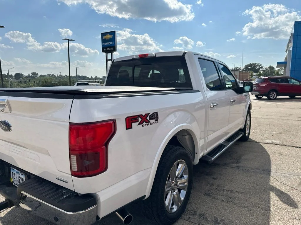 Used 2018 White Ford Lariat image 5