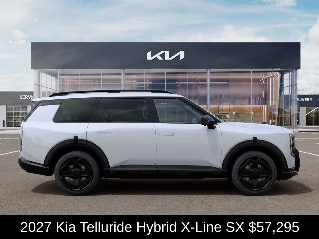 New 2027 Glacial White Pearl Kia X-Line SX image 8