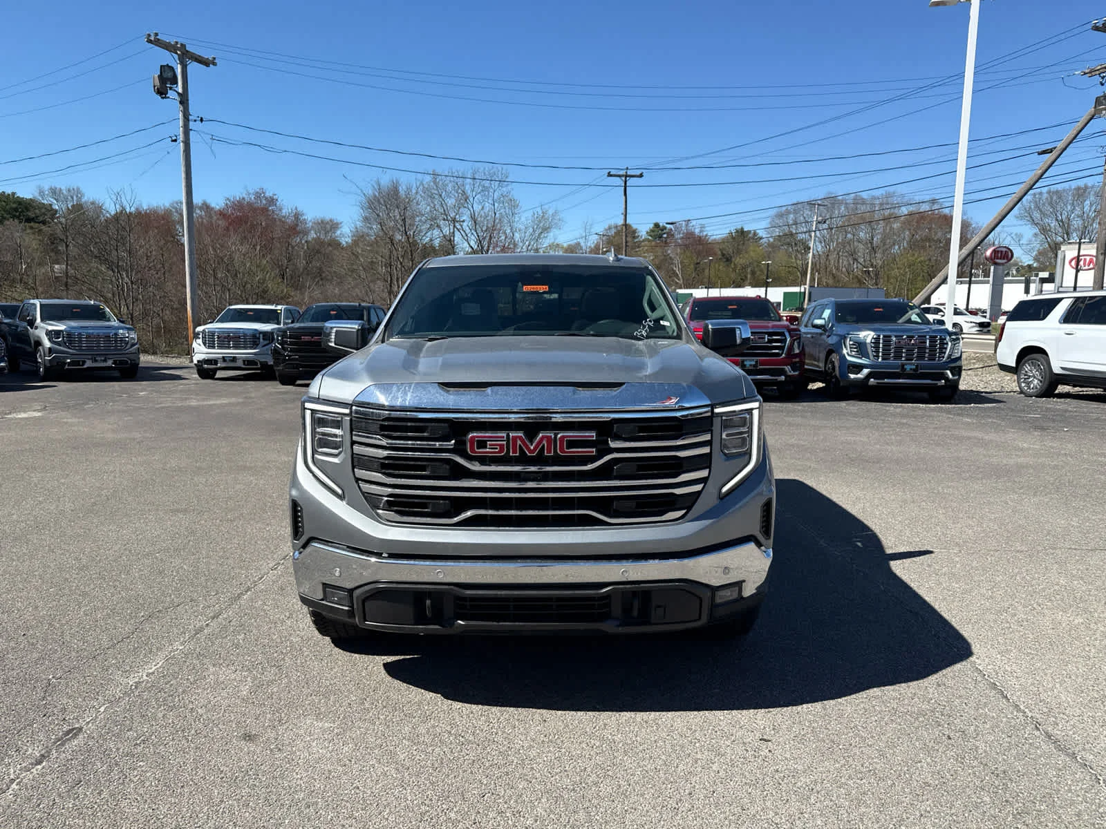 New 2026 Sterling Metallic GMC SLT image 8