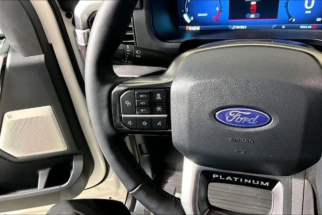Used 2025 White Metallic Ford Platinum image 40