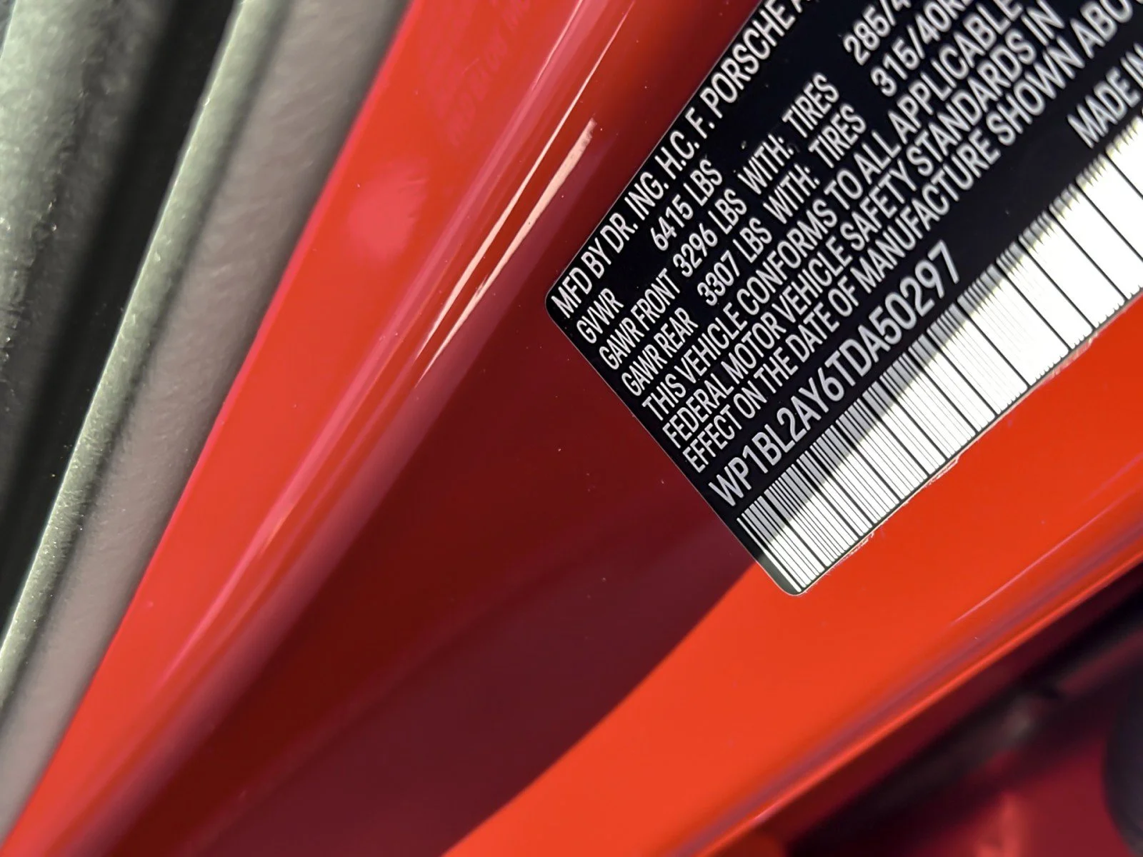 New 2026 Carmine Red Porsche S image 27