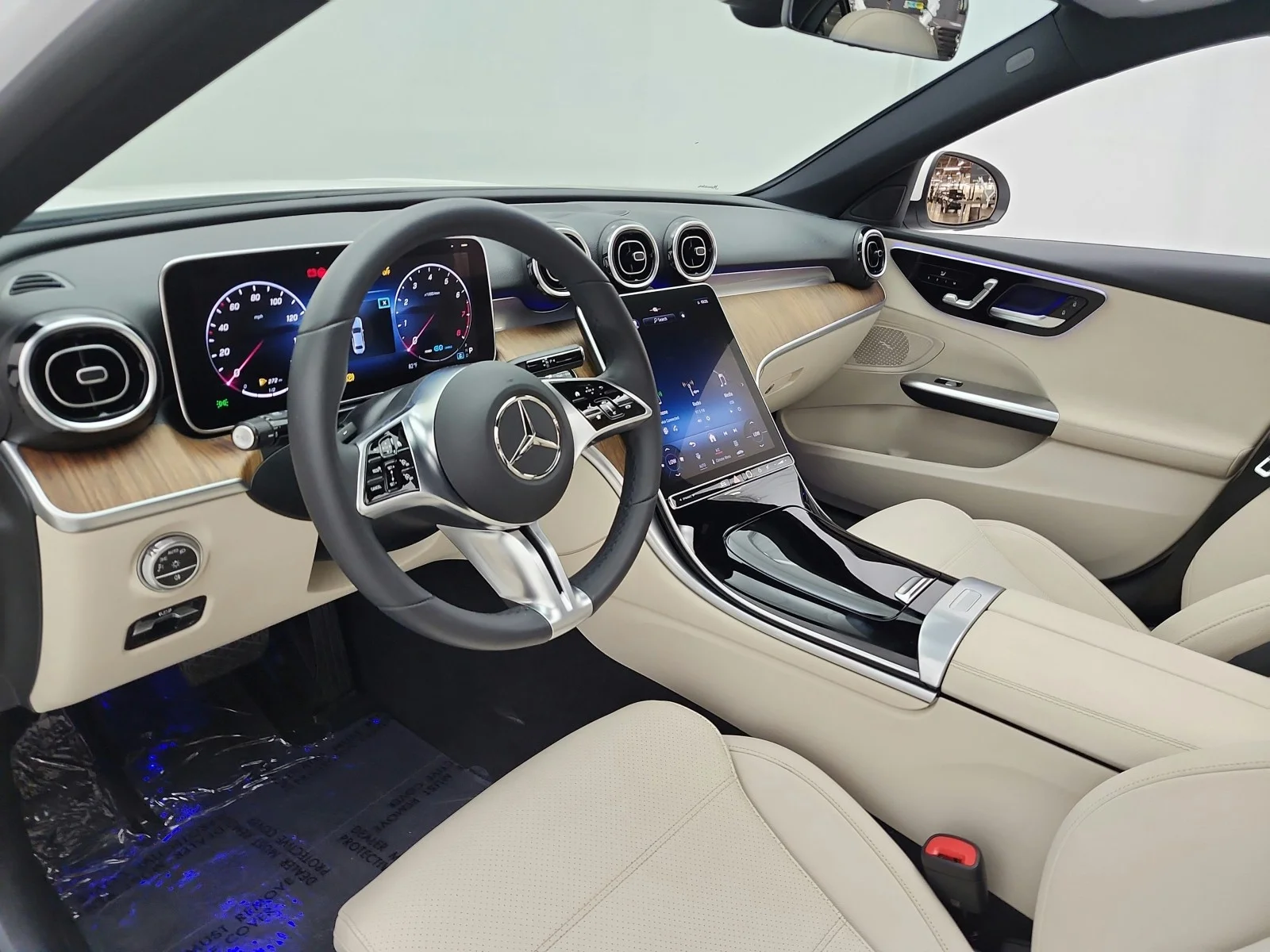 Used 2022 Polar White Mercedes-Benz C 300 image 12