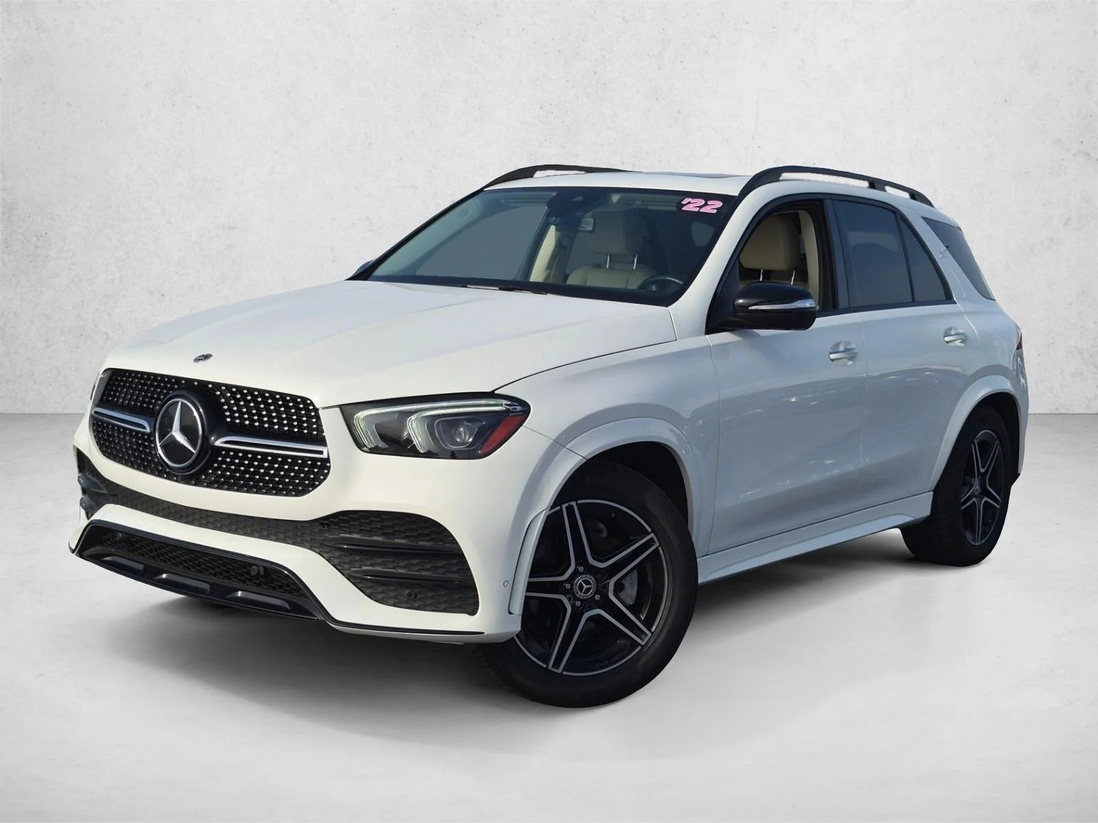 Used 2022 Polar White Mercedes-Benz GLE 350 image 1