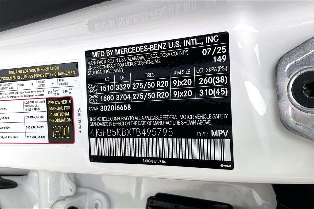 New 2026 Polar White Mercedes-Benz GLE 450 image 13